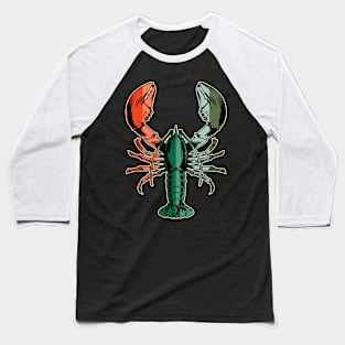 Retro Crawfish Crayfish Baseball T-Shirt